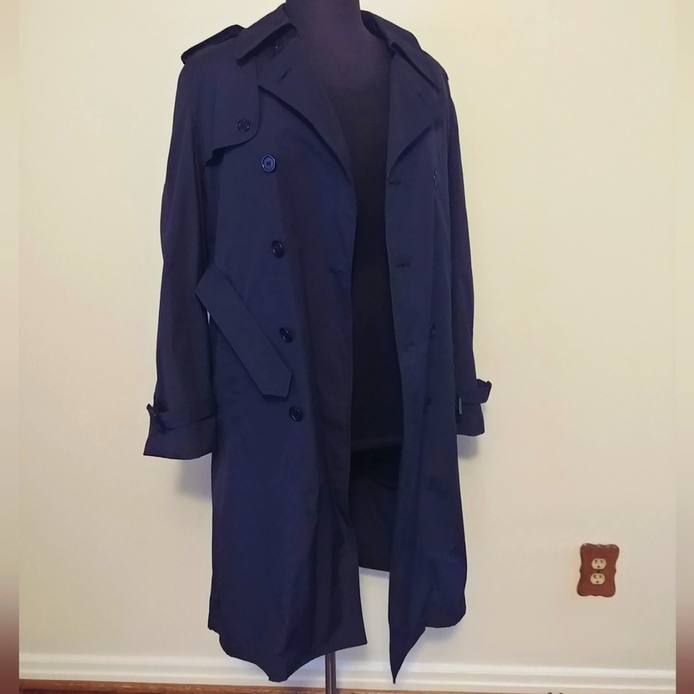 Centre MFG Co Mens US Military Navy Trench Coat 38L